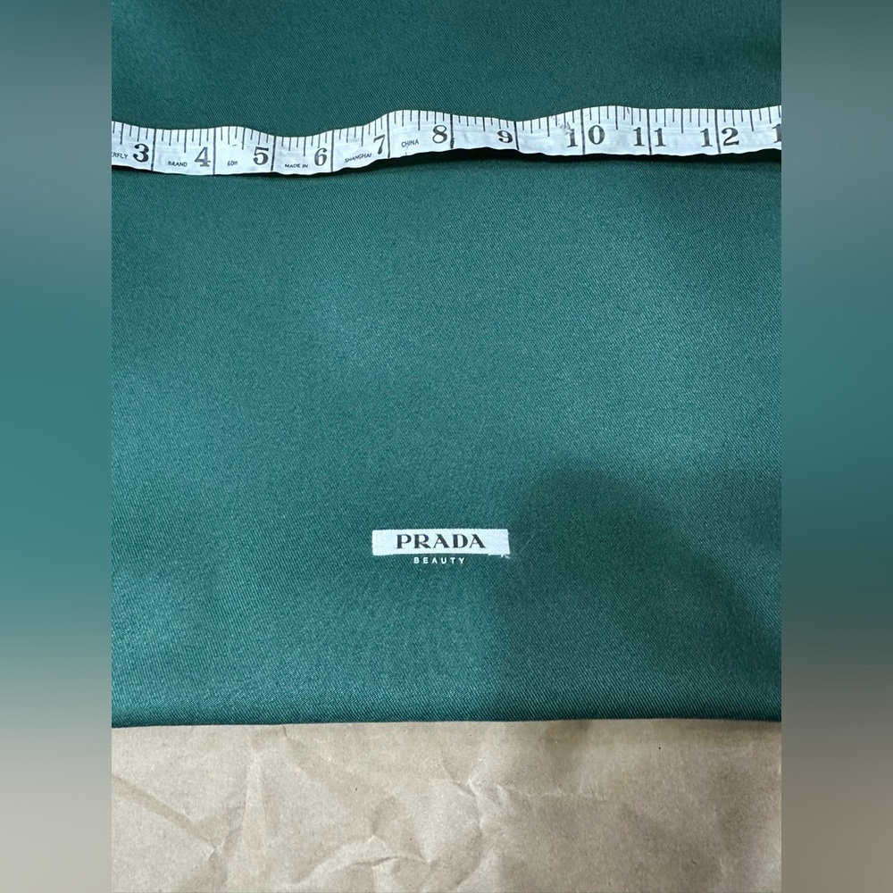 Prada PARADIGME Fragrance Green Unisex Tote NEW! Special Gift! Limited Edition - Picture 6 of 6